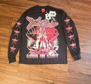Evil Vice 'Love or Lust' Long Sleeve Graphic Tee
